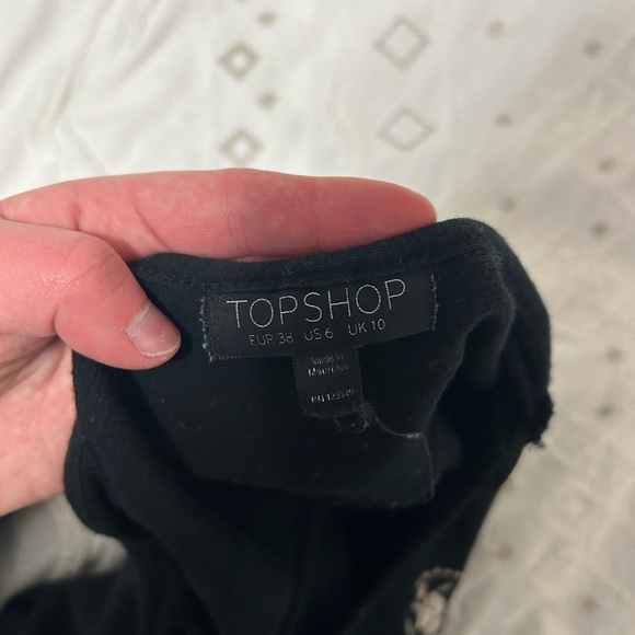 Top shop black long sleeve bodysuit - Picture 3 of 3